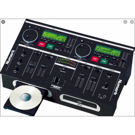 Table de mixage DJ Numark CD MIX-1 avec double lecteur CD