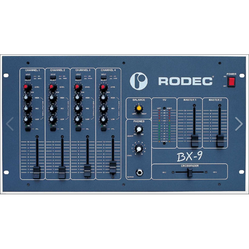 Table Mixage D J RODEC BX-9
