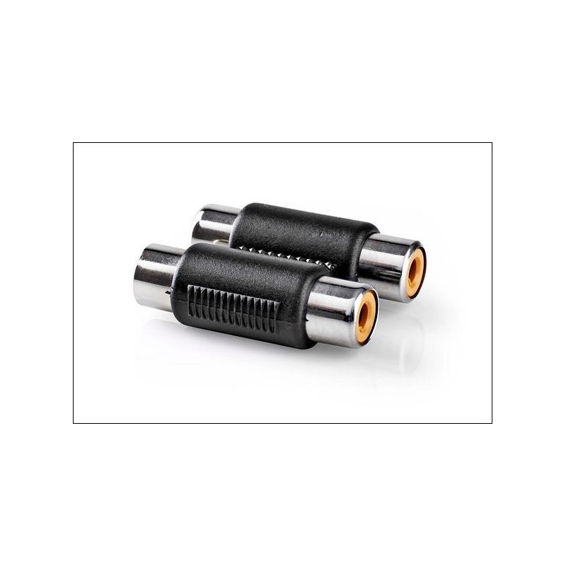 Adaptateur RCA Coupleur Femelle Vers Femelle - Connexion Audio/Video Simple - Câble Extension